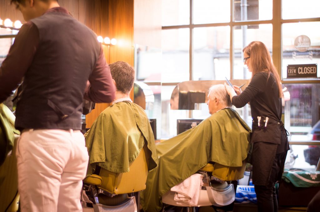 Our professionals at our Dublin barber shop offer haircut, shave, and other treatments.